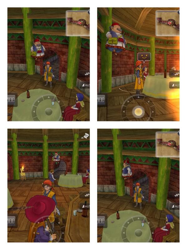 masakatsupapa's tweet photo. #gridlens #ドラクエ8 知らないおじさんが浮いてる!空中をぐるぐる回っているけど何者?オークニスにて。 http://t.co/Wp6SzQJTyz