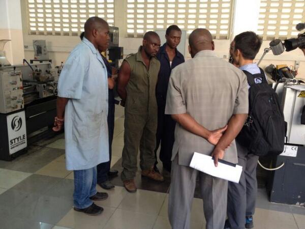Earlier today our ATC team paid a visit to the Mombasa TTI to see how many registered.Highly motivated students here
