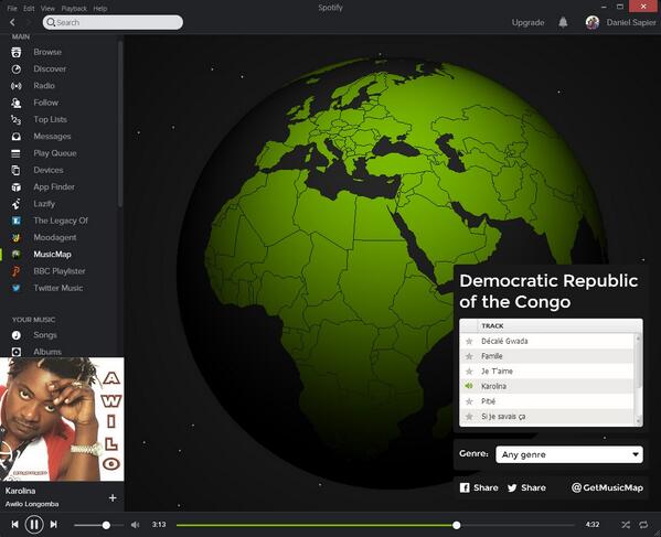 DrSapes's tweet photo. Today @GetMusicMap is the best thing ever! http://t.co/f8sHKKB6G2