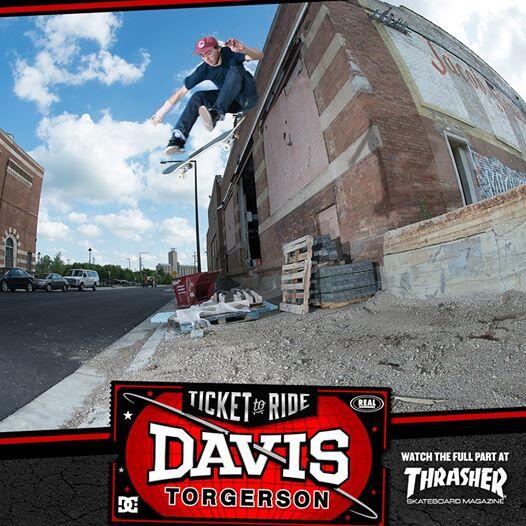 Shout out to <a href="/DavisTorgerson/">Davis Torgerson</a> - skateboarding's newest pro in the "Ticket to Ride" video: bit.ly/davistickettor… |