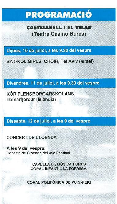 Capella de Musica Bu (@capella1914) on Twitter photo Recordeu Que dijous comença el #festival de cant coral amb cors d'#israel d'#islandia la <a href="/Polifonicap/">Polifònica Puig-reig</a> i <a href="/capella1914/">Capella de Musica Bu</a> Recordeu Que dijous comença el #festival de cant coral amb cors d'#israel d'#islandia la <a href="/Polifonicap/">Polifònica Puig-reig</a> i <a href="/capella1914/">Capella de Musica Bu</a>