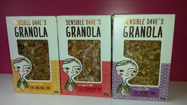 NaturallyScrum's tweet photo. Proven in the luxury hotel trade and now available at Naturally Scrumptious, Sensible Dave's super premium granola! http://t.co/S9jFcNpfcO