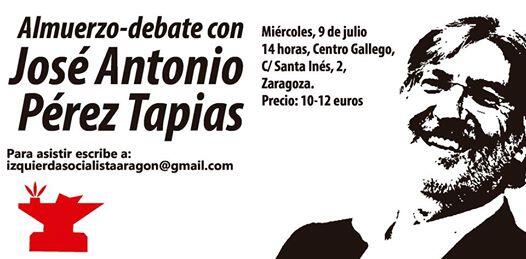 aragonizqda's tweet photo. ¡Recuerda! El día 9 @japtapias, candidato a  S. G. del PSOE estará en ZGZ #VotaTapias, el candidato de la concordia. http://t.co/0nAoB86PDK