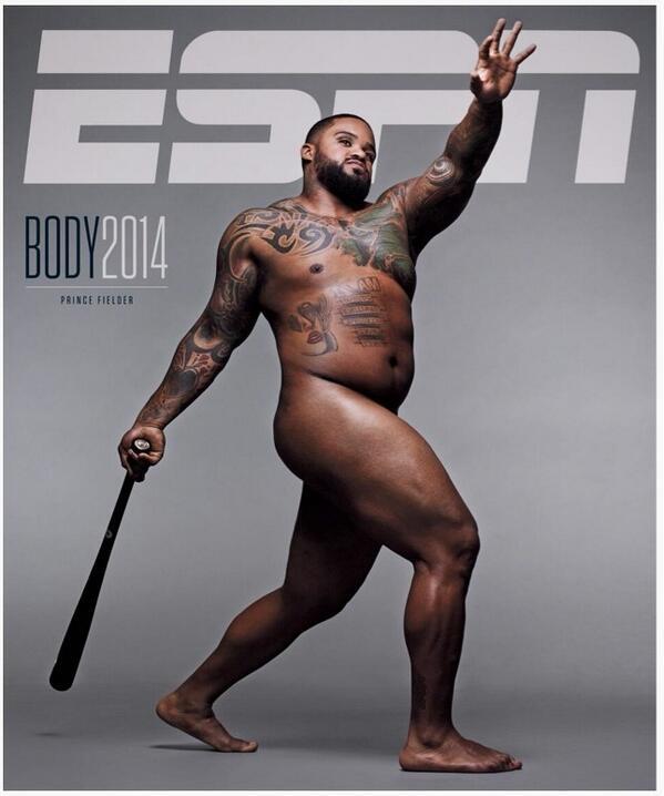Prince Fielder to be featured in ESPN the Mag, "Body Issue" BsBqd19CMAErLl8