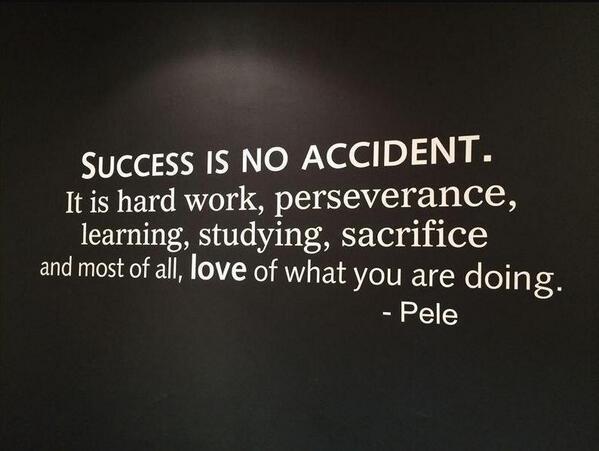 TanyaRyder's tweet photo. #Recipe 4 #Success by #Pele = #HardWork #Perseverance #Learning #Studying #Sacrifice &amp; #Love of ur #game. #leadership http://t.co/4gYN5DMAUt