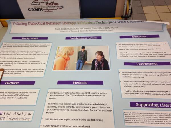 heyAnnaP's tweet photo. DBT validation techniques with concurrent youth http://t.co/9brcXpsoFW
