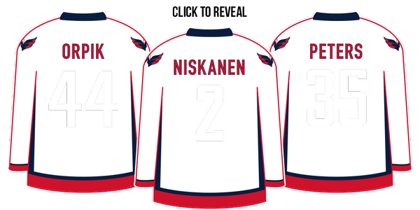 capitals jersey numbers