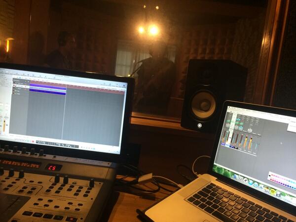 Ya estamos grabando a LOS FOSILES #rocknroll