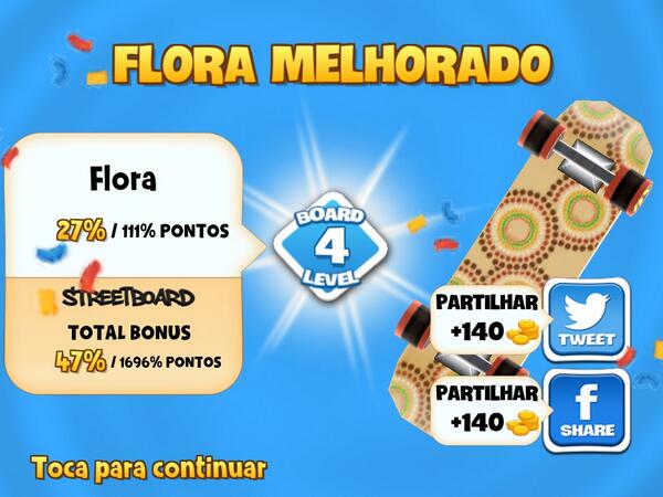 4rl1nd0's tweet photo. Melhorei a minha prancha Flora até nível 4 no #SkylineSkaters http://t.co/NoBfjFNZRz http://t.co/oRwNaoV4SS