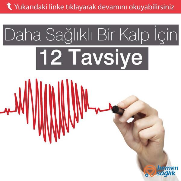 Daha Sağlıklı Bir Kalp İçin 12 Tavsiye
hemensaglik.com/slayt/daha-sag… #hemensağlık #sağlık #kalp #sağlık