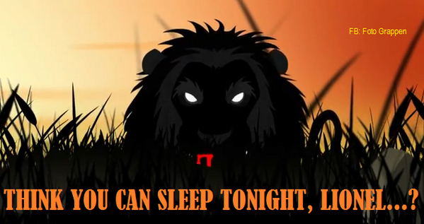 Facebookgrappen's tweet photo. #Messi #NEDarg #WK2014 Think you can sleep tonight, Lionel...? http://t.co/nZ3YLvG3v3