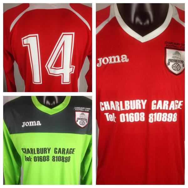 The new <a href="/CharlburyTownFc/">Charlbury Town Fc</a> <a href="/JomaSportUK/">Joma Sport UK</a> shirt