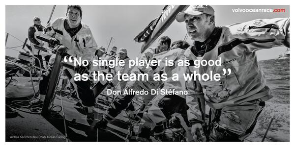 "No single player is as good as the team as a whole" - Alfredo Di Stéfano #VOR #DiStefano #EternoAlfredo