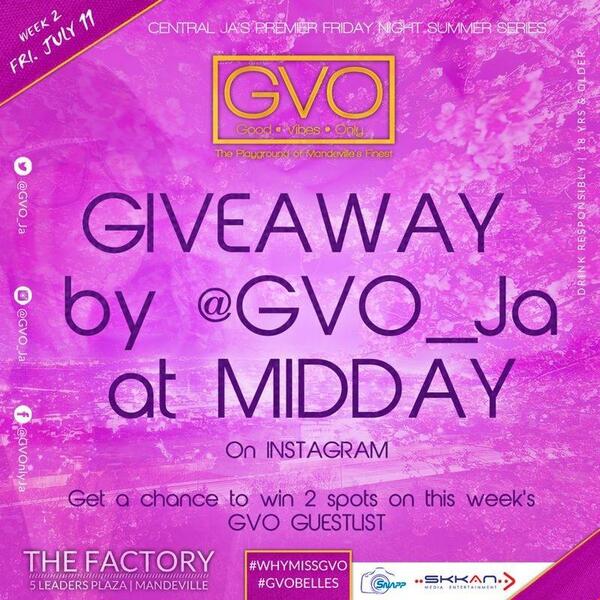 GVO_Ja's tweet photo. GIVEAWAY ON INSTAGRAM today at 12! 
#WhyMissGVO! #GVOThisFriday http://t.co/ZPSUJyZmua