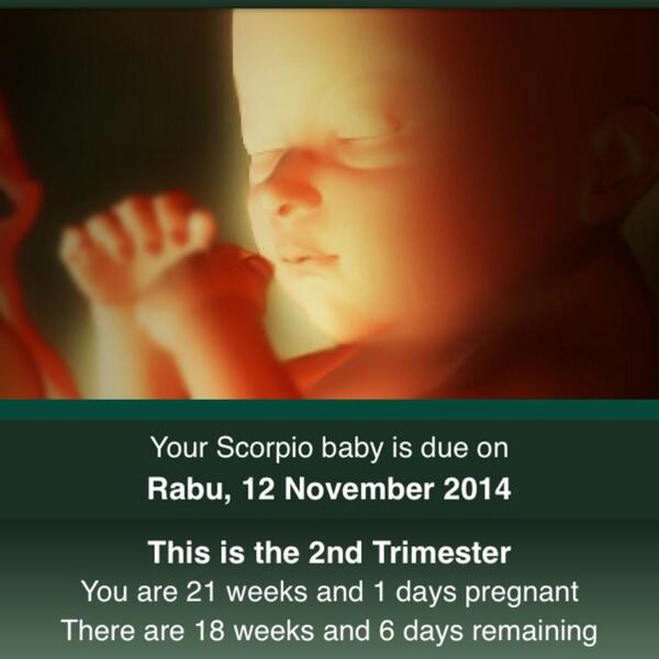 kissHug 😘 RT <a href="/yoegi27/">Gigih Prayogi</a>: my baby pragnancy tracker <a href="/Ye2n20/">Jayanti Tunggal N</a> "  #viaUberSocial