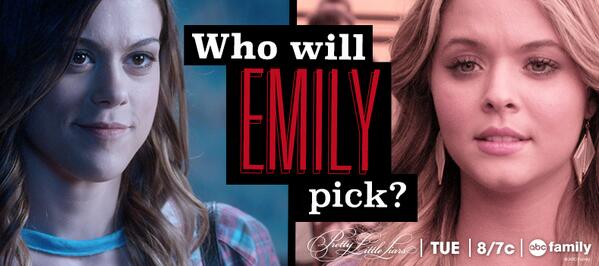 harliviespoison's tweet image. Alison! #TeamEmison RT @ABCFpll: Who will Emily pick? #PLL100
