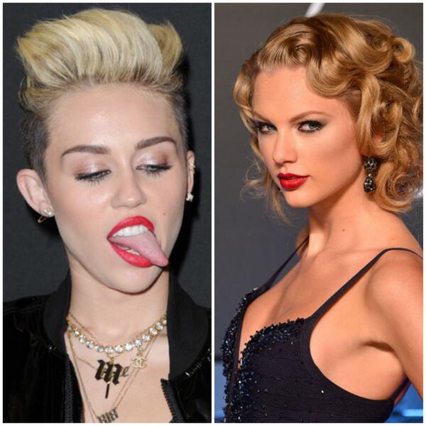 ClashofCelebs's tweet image. Fav for Miley Cyrus 

RT for Taylor Swift

#battleofthecelebrities #MileyCyrus #TaylorSwift