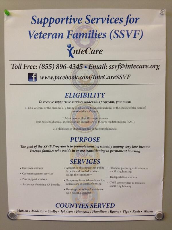 Attention Veterans! Are you in need of financial help? Take a look at SSVF and see if you qualify!