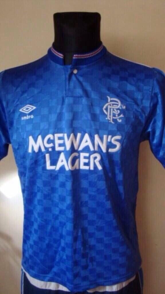 rangers 1987 shirt