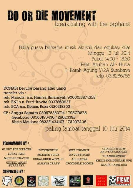 ayo guys yang ingin nyumbang dibulan puasa, semoga dengan menyumbang dibulan puasa mendapatkan rahmat dan pahala :D