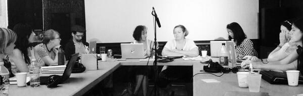 AIRmedia's tweet photo. Kaitlin Prest (@TheLifeoftheLaw/@AudioSmut) and @bartona104 (@TheLifeoftheLaw/@Radiotopia) talk narrative. #FS2014 http://t.co/Vlnfpux75f