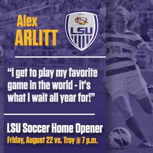 Lsu Soccer On Twitter What Does Geaux Time Mean To Alex Arlitt Geauxtime Http T Co 6cctyqorax