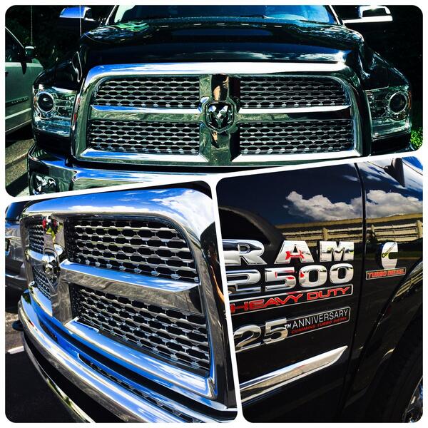 Cummins's tweet photo. Spotted this beauty and we couldn't resist. Someone is ready for her close-up. #TruckTuesday http://t.co/tvH2ZZ0fAN