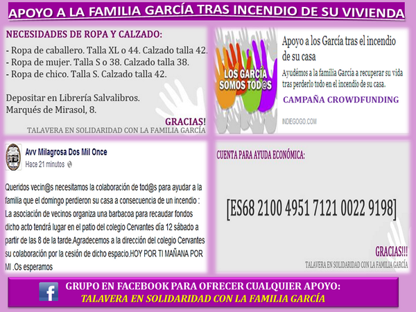 OrienTalavera's tweet photo. ¿Te imaginas perderlo todo en unos minutos? Por si alguien s anima a ofrecer su tiempo,apoyo o materiales.Gracias. http://t.co/ny7GMK58nV