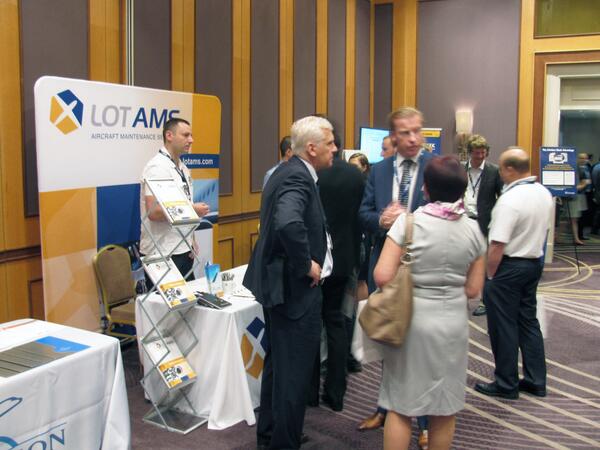 aeropolMRO's tweet photo. #Aviationweek #MROBEER 2014 Conference in Warsaw, Poland @AvWeekEvents @AvWeekEvents @LOTAMS #AVMRO #MROEE http://t.co/VdxHUa1W8J