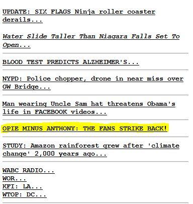 JMM_OC's tweet photo. @AnthonyCumia - You made Drudge #StandWithAnt #CancelSiriusXM #teamcumia http://t.co/r35CJzVhW5
