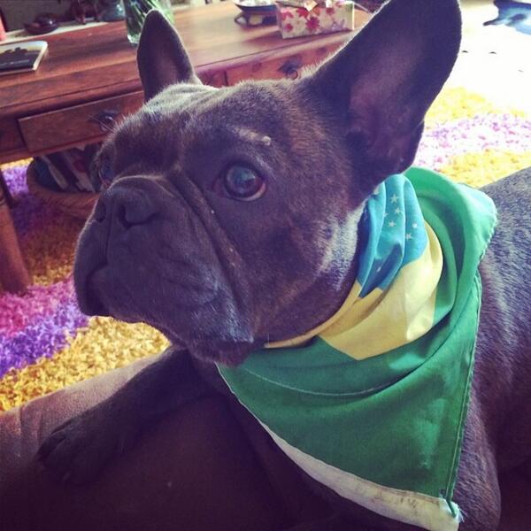 He's not a good lucky charm today