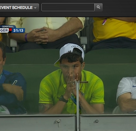 akramjawfer's tweet photo. Thiago Silva just can't. #BRAvsGER http://t.co/LD14ENqj17 http://t.co/YN6kBWHA3Q