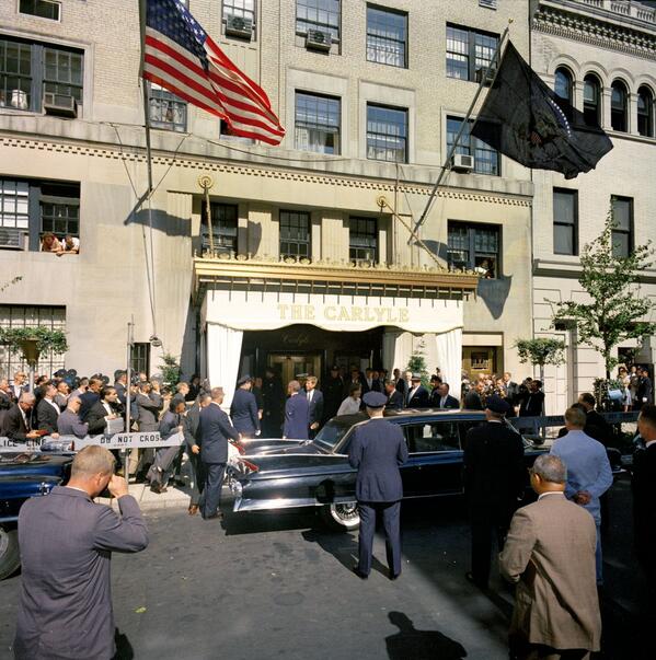 JFKLibraryFdn's tweet photo. What state are President Kennedy and Jacqueline Kennedy leaving in this photo? #TriviaTuesday #DontUseGoogle http://t.co/z6hek8NoJo
