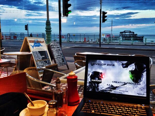 Getting ready for my talk tomorrow. #developconf