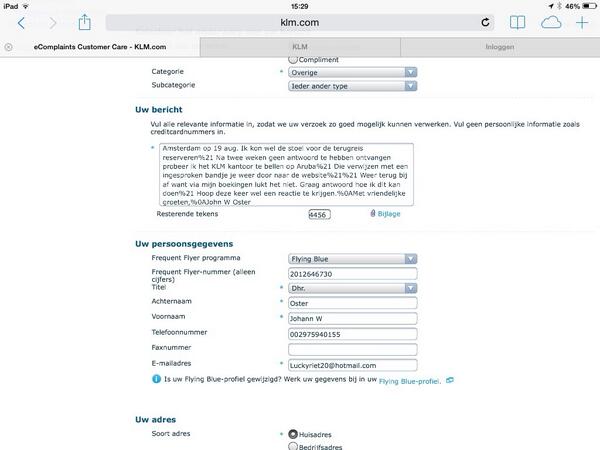 JohnOster's tweet photo. @KLM verstuurd via jullie website. http://t.co/8e3w4KzroL