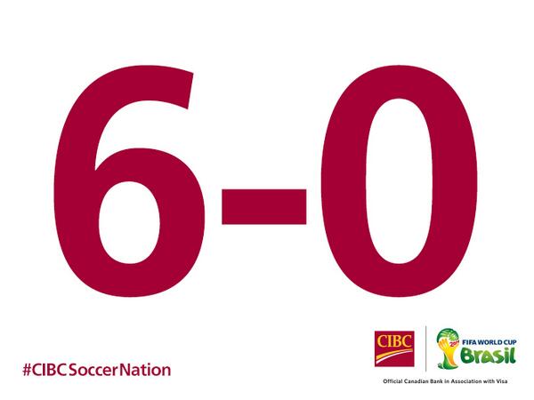 cibc's tweet photo. Unbelievable! Germany just scored another goal during half time! #worldcup #CIBCSoccerNation #BrazilvsGermany http://t.co/tYqGGSSKgH