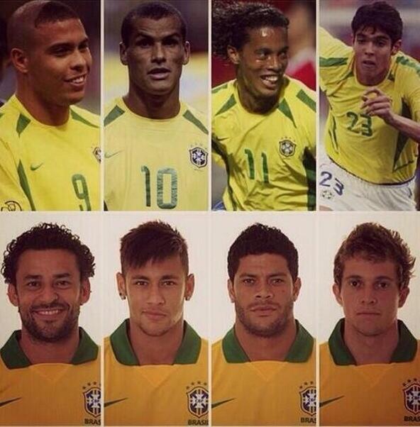 البرازيل سابقا ، البرازيل حاليا ! 

#البرازيل_vs_ألمانيا
#رمضان