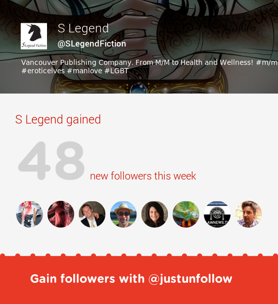 SLegendFiction's tweet photo. Fab tweeps @correct_g1rl @FollowBackRain @bdleeds &amp; more followed me. Grow with http://t.co/ya4CsefxsV http://t.co/FrK4q3YT43