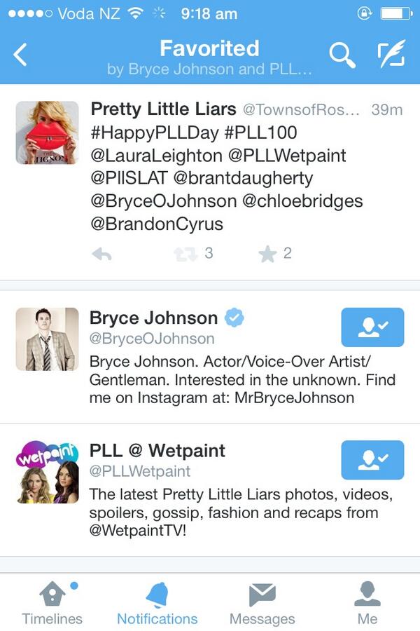 townsofrosewood's tweet image. Thank you so much @BryceOJohnson @PLLWetpaint