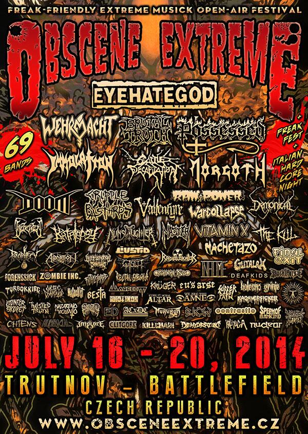 OBSCENE EXTREME 2014