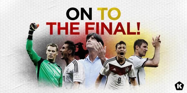 Copa90US's tweet image. Fulltime! #GER are going to the #WorldCup final after an absolute demolition of the hosts!