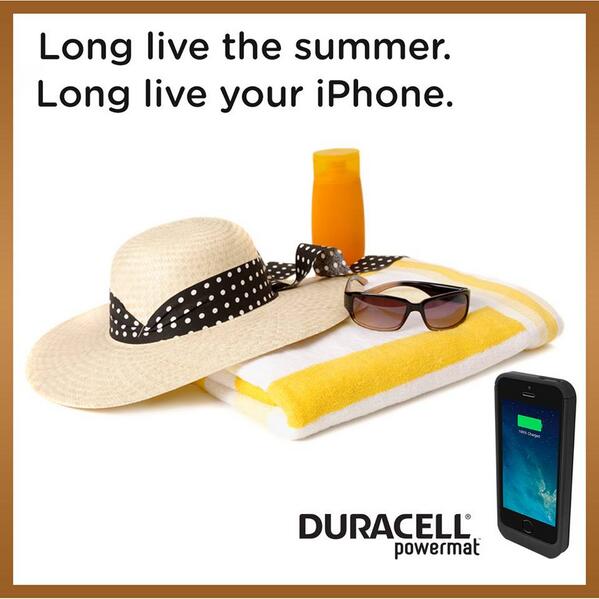 NeverPowerless's tweet photo. Enjoy the long summer days with our iPhone 5 PowerCase; your #MustHave tool to #StayCharged.  http://t.co/CQgyItEQij http://t.co/WACtfYb2jV