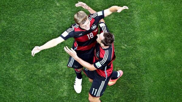 akramjawfer's tweet photo. After an historic #WorldCup victory, Germany is... http://t.co/fHWJnp3gNp