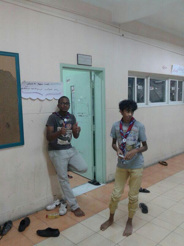 متابع مشارك فرقة نادي الفرسان في خدمة المعتمرين في مكه المكرمة