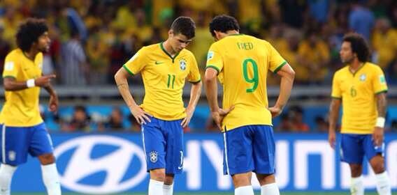 barahafiz's tweet photo. شباك البرازيل تهتز 7 مرات لأوّل مرة في تاريخها http://t.co/8EMjC7Yfq7