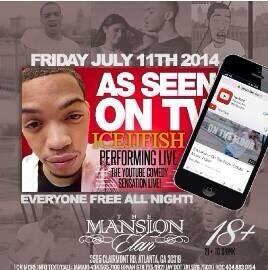 shondamonae_'s tweet image. THIS FRIDAY #MansionElan #IceJJFish performing live !