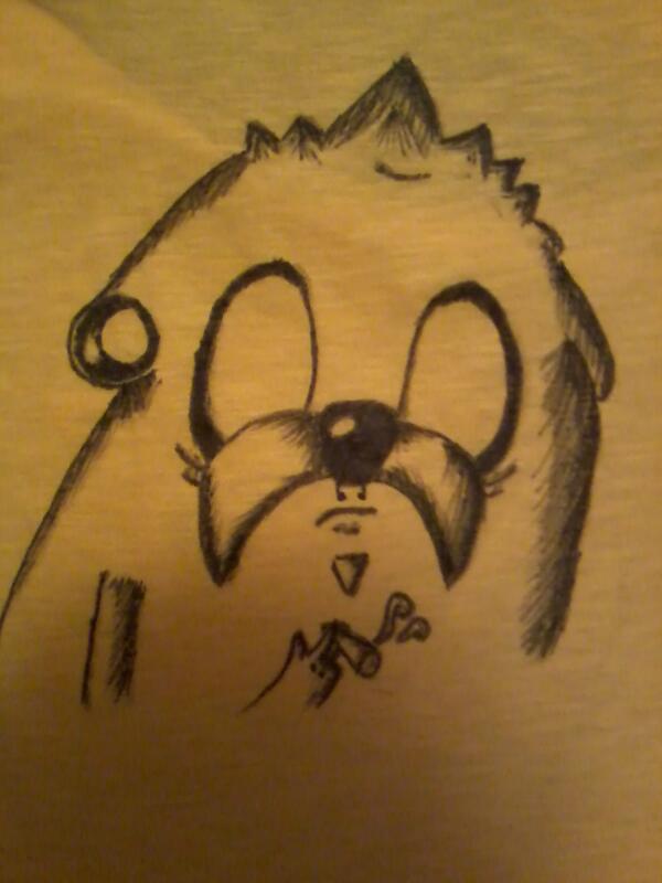 Rakelstrawberry's tweet photo. La camiseta que he dibujado.. no sé si me quedó muy bien pero para ir a la playa o estar por casa.... http://t.co/RbKHpM2MWw
