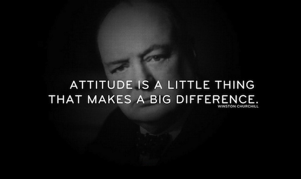 JavelinResource's tweet photo. “@jaxhoc: http://t.co/djLE0IPZ2w” Attitude is a little thing that makes a big difference. - Winston Churchill #quote