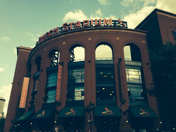 Cardinals game. (@ Cardinals Nation w/ 4 others) 4sq.com/1qhfdZ8