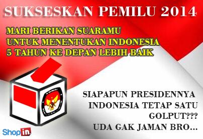 myshopin's tweet photo. 9 Juli'14 adalah tanggal yg dinantikan utk menentukan pemimpin kita dlm 5 tahun ke depan #jangangolput http://t.co/RWZh8nFsrH